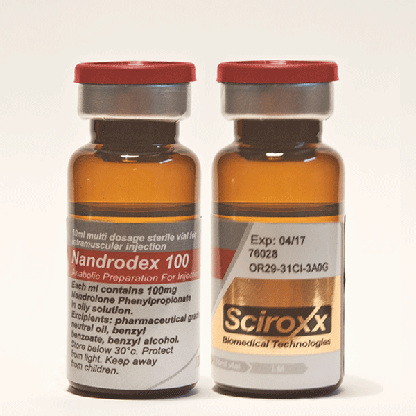 Nandrodex 100 (Nandrolone Phenylpropionate) by Sciroxx
