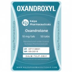 Oxandroxyl (Oxandrolone) by Kalpa Pharmaceuticals