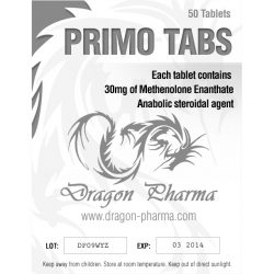 Primo Tabs (Methenolone Acetate) by Dragon Pharma