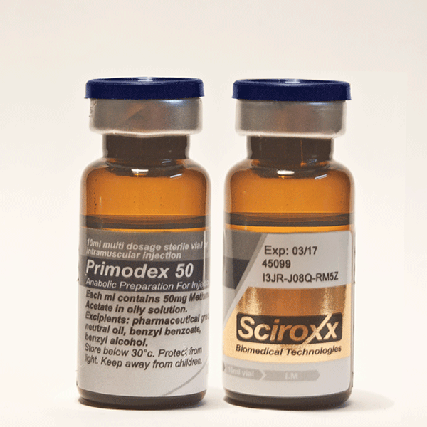 Primodex 50 (Methenolone Acetate) by Sciroxx