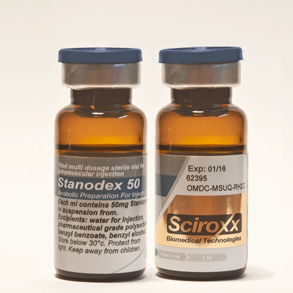 Stanodex 50 (injectable Stanozolol) by Sciroxx