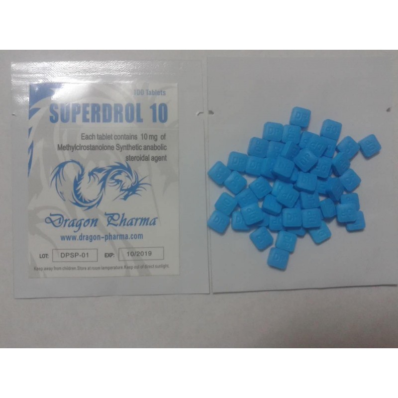 Superdrol 10 (Methyldrostanolone) by Dragon Pharma