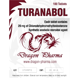 Turanabol (Chlorodehydromethyltestosterone) by Dragon Pharma