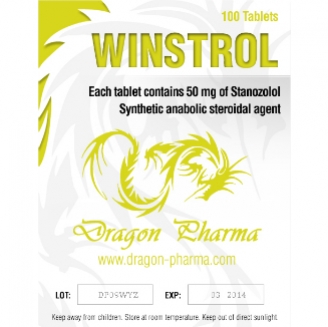 Winstrol Tabs (Oral Stanozolol) by Dragon Pharma
